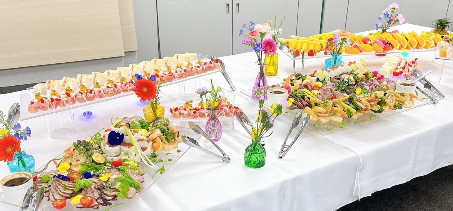 某テレビ局の打ち上でご利用頂いたケータリング料理画像01