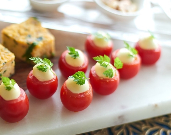 東京PAPA COOKのフレッシュトマトとモッツァレラのカプレーゼの画像