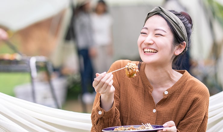 【展示会・フェスティバル】東京PAPA COOOKでご利用頂いたケータリング利用シーンの画像